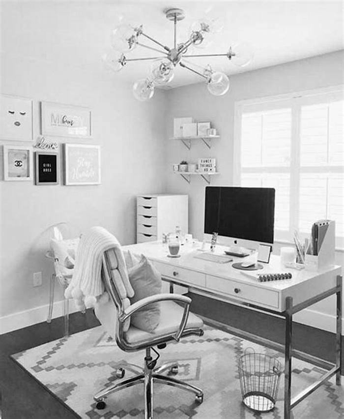 Modern Bedroom Office Design Ideas In